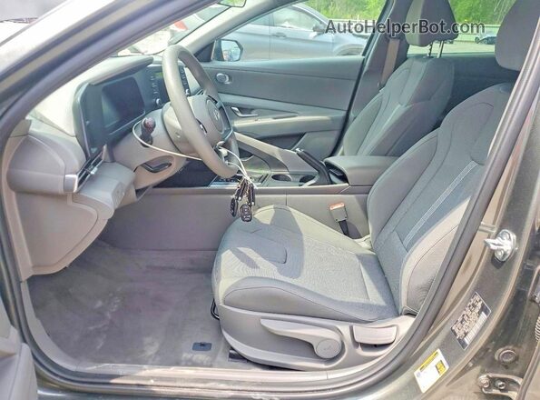 KMHLL4DG9RU835812 2024 HYUNDAI ELANTRA Gray წინა სალონის ხედი