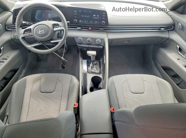 KMHLL4DG9RU835812 2024 HYUNDAI ELANTRA Gray წინა პანელის ხედი