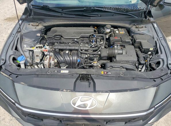 KMHLL4DG9RU835812 2024 HYUNDAI ELANTRA Gray უკანა სალონის ხედი
