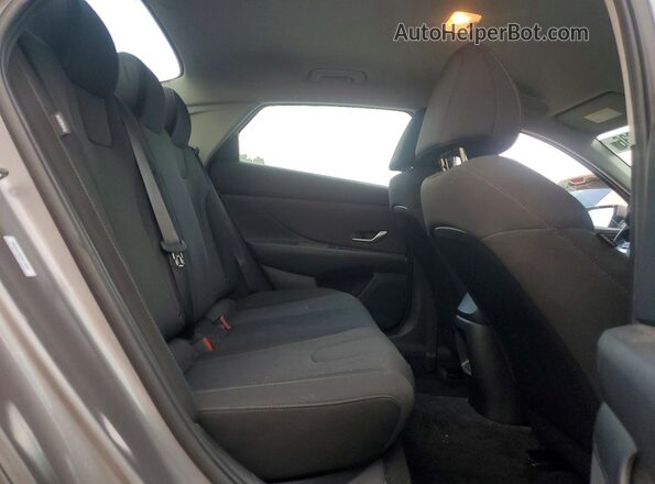 KMHLL4DG9SU952683 2025 HYUNDAI ELANTRA Gray უკანა სავარძლების ხედი
