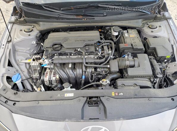 KMHLL4DG9SU952683 2025 HYUNDAI ELANTRA Gray უკანა სალონის ხედი