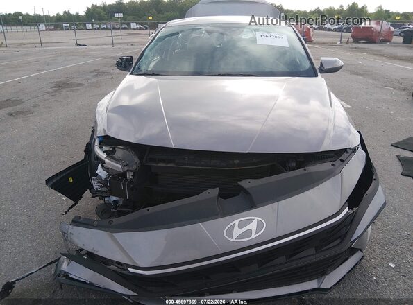 KMHLL4DG9TU099588 2026 HYUNDAI ELANTRA Silver Instrument cluster view