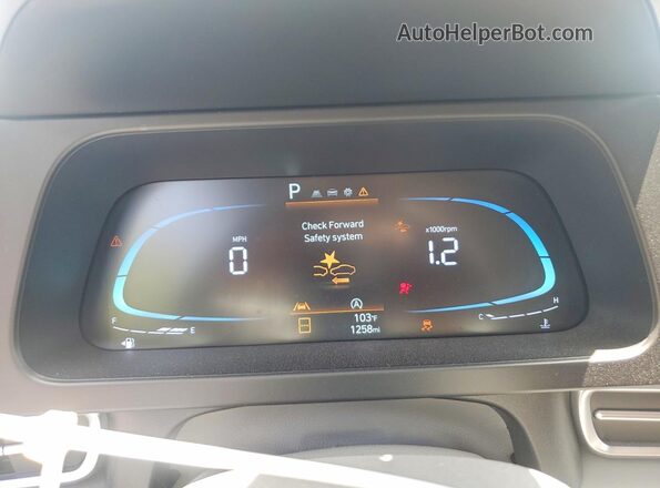 KMHLL4DG9TU211158 2026 HYUNDAI ELANTRA Gray Vista del cuadro de instrumentos