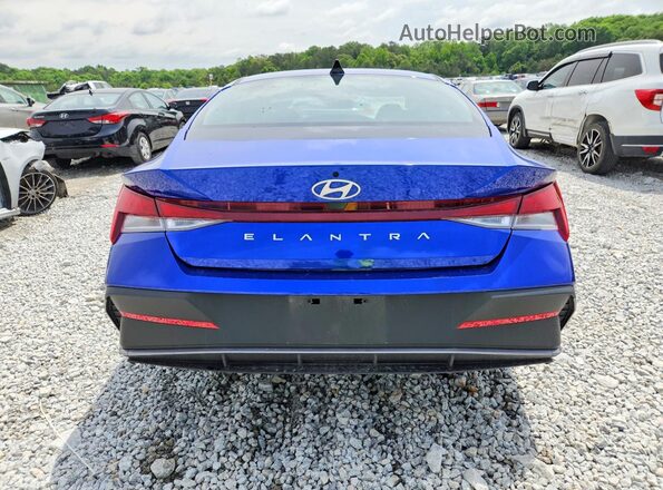 KMHLL4DGXRU774809 2024 HYUNDAI ELANTRA Blue უკანა ხედი