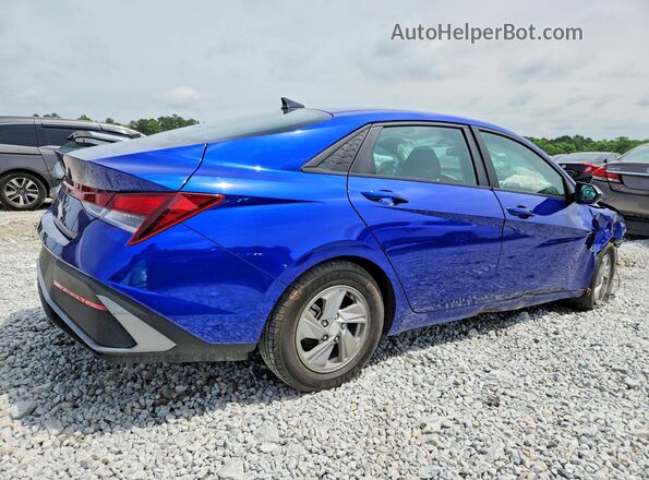 KMHLL4DGXRU774809 2024 HYUNDAI ELANTRA Blue უკანა მარჯვენა