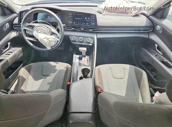 KMHLL4DGXRU774809 2024 HYUNDAI ELANTRA Blue წინა პანელის ხედი