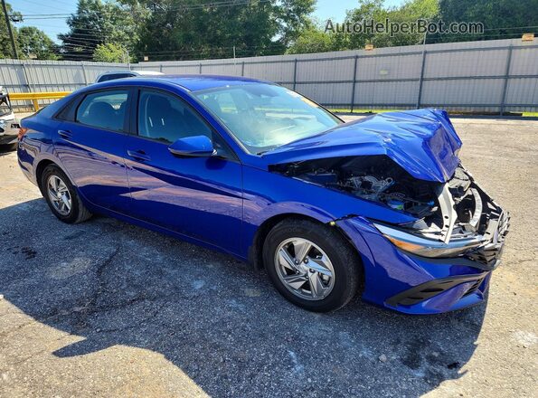 KMHLL4DGXSU003479 2025 HYUNDAI ELANTRA Blue წინა მარჯვენა
