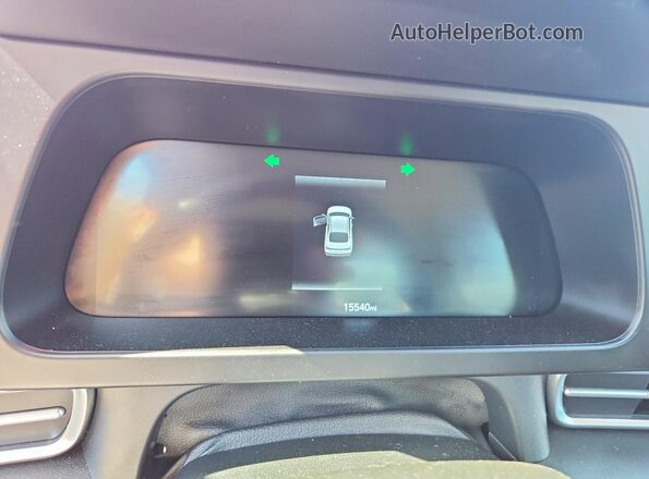 KMHLL4DGXSU003479 2025 HYUNDAI ELANTRA Blue ხელსაწყოთა პანელის ხედი