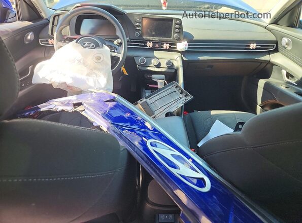 KMHLL4DGXSU003479 2025 HYUNDAI ELANTRA Blue წინა პანელის ხედი