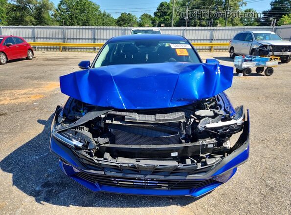 KMHLL4DGXSU003479 2025 HYUNDAI ELANTRA Blue წინა ხედი