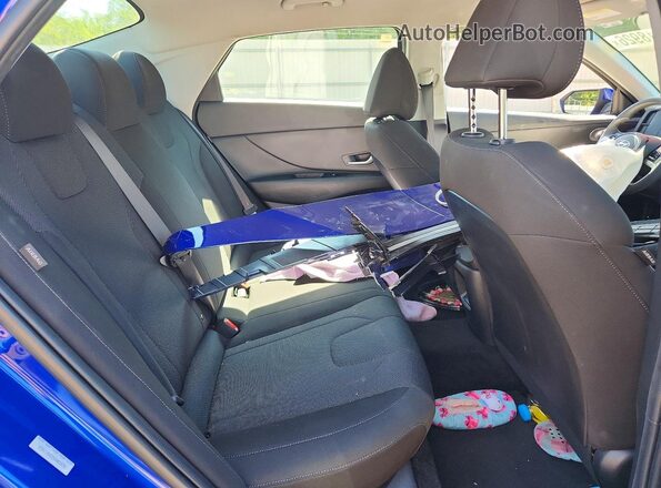KMHLL4DGXSU003479 2025 HYUNDAI ELANTRA Blue უკანა სავარძლების ხედი
