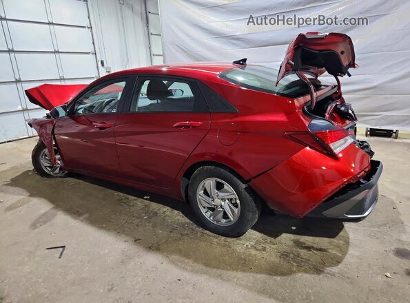 KMHLL4DGXSU061253 2025 HYUNDAI ELANTRA Red Հետևի ձախ