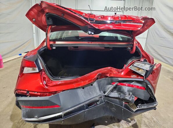 KMHLL4DGXSU061253 2025 HYUNDAI ELANTRA Red Հետևի տեսք