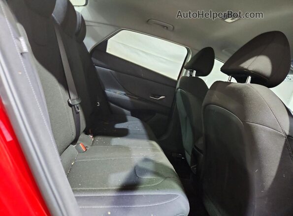 KMHLL4DGXSU061253 2025 HYUNDAI ELANTRA Red Հետևի նստատեղերի տեսք