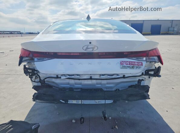 KMHLL4DGXSU089926 2025 HYUNDAI ELANTRA White Widok z tyłu