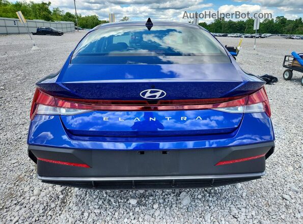 KMHLL4DGXSU991816 2025 HYUNDAI ELANTRA Blue უკანა ხედი