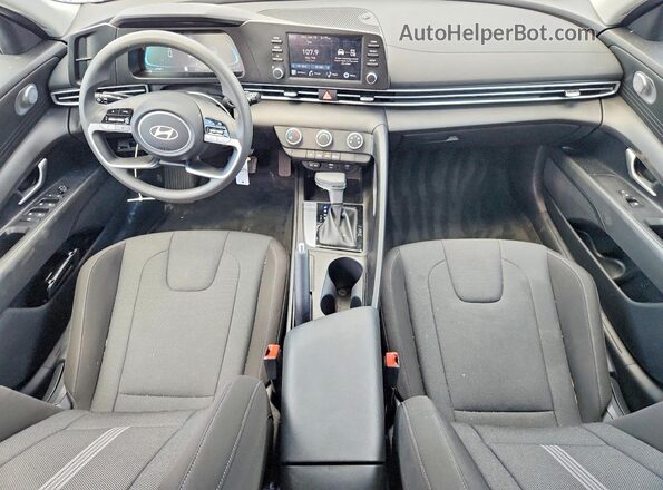 KMHLL4DGXSU991816 2025 HYUNDAI ELANTRA Blue წინა პანელის ხედი