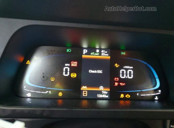 KMHLL4DGXTU114518 2026 HYUNDAI ELANTRA Black Вид щитка приладів