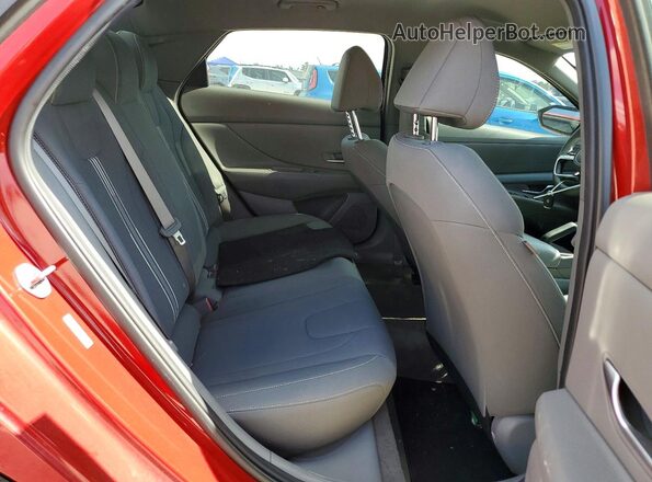 KMHLM4AG0PU527703 2023 HYUNDAI ELANTRA Red Вид задніх сидінь