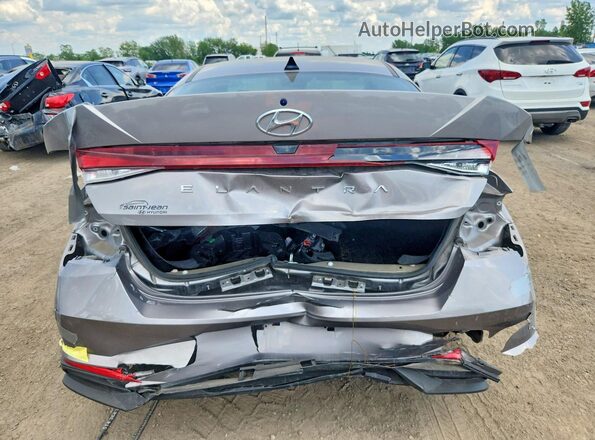 KMHLM4AG0PU583835 2023 HYUNDAI ELANTRA Gray Հետևի տեսք
