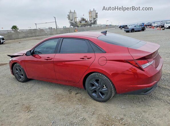 KMHLM4AG0PU632533 2023 HYUNDAI ELANTRA Burgundy Задня ліва чверть