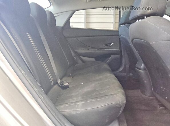 KMHLM4AG2MU069416 2021 HYUNDAI ELANTRA Gray Vista de los asientos traseros