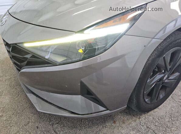 KMHLM4AG2MU069416 2021 HYUNDAI ELANTRA Gray 