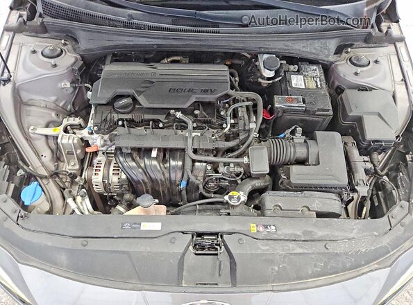 KMHLM4AG2MU069416 2021 HYUNDAI ELANTRA Gray Vista interior trasera