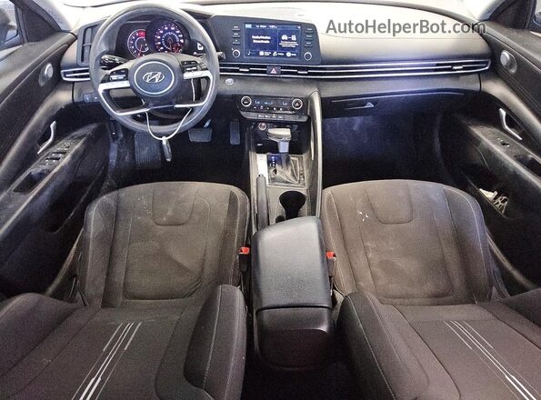 KMHLM4AG2MU069416 2021 HYUNDAI ELANTRA Gray Vista del salpicadero