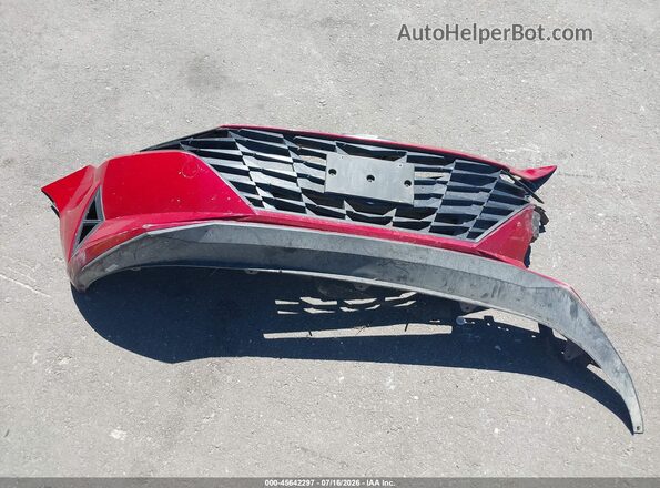 KMHLM4AG2MU177924 2021 HYUNDAI ELANTRA Red Vista del cuadro de instrumentos