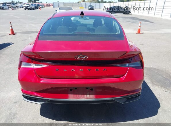 KMHLM4AG2MU177924 2021 HYUNDAI ELANTRA Red 