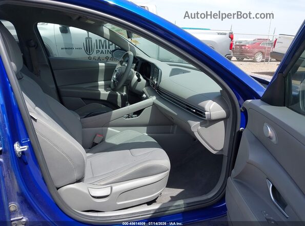 KMHLM4AG2NU225326 2022 HYUNDAI ELANTRA Blue Vista interior delantera