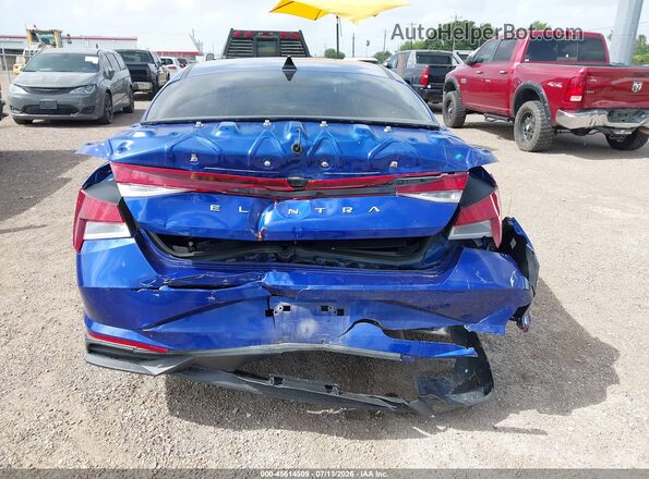 KMHLM4AG2NU225326 2022 HYUNDAI ELANTRA Blue 