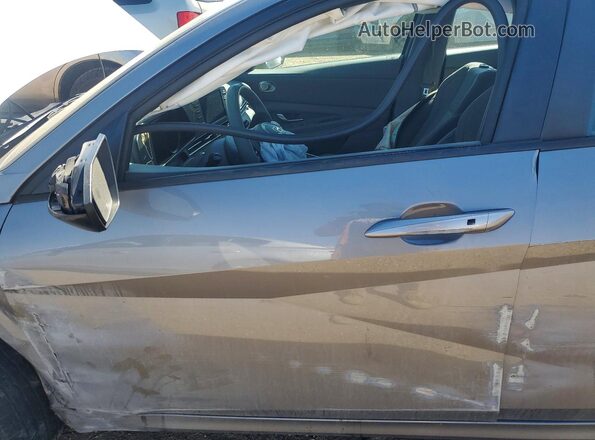 KMHLM4AG2NU326723 2022 HYUNDAI ELANTRA Gray Вид салону спереду