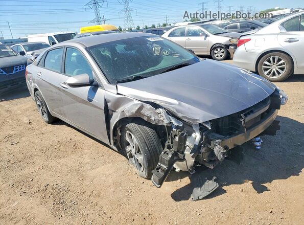 KMHLM4AG2NU326723 2022 HYUNDAI ELANTRA Gray Передня права чверть