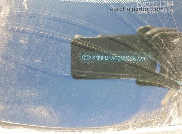 KMHLM4AG2NU326723 2022 HYUNDAI ELANTRA Gray Вид підкапотного простору