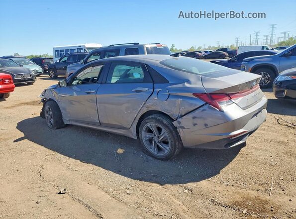 KMHLM4AG2NU326723 2022 HYUNDAI ELANTRA Gray Задня ліва чверть