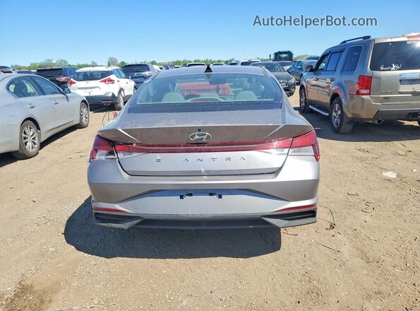KMHLM4AG2NU326723 2022 HYUNDAI ELANTRA Gray Вид ззаду
