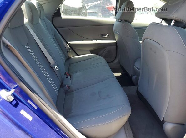 KMHLM4AG2NU361374 2022 HYUNDAI ELANTRA Blue Вид задніх сидінь
