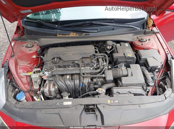 KMHLM4AG2PU497491 2023 HYUNDAI ELANTRA Red Вид ззаду