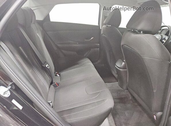 KMHLM4AG2PU523166 2023 HYUNDAI ELANTRA Black Հետևի նստատեղերի տեսք