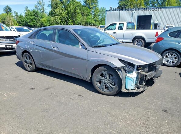 KMHLM4AG3PU437302 2023 HYUNDAI ELANTRA Gray Delantero derecho