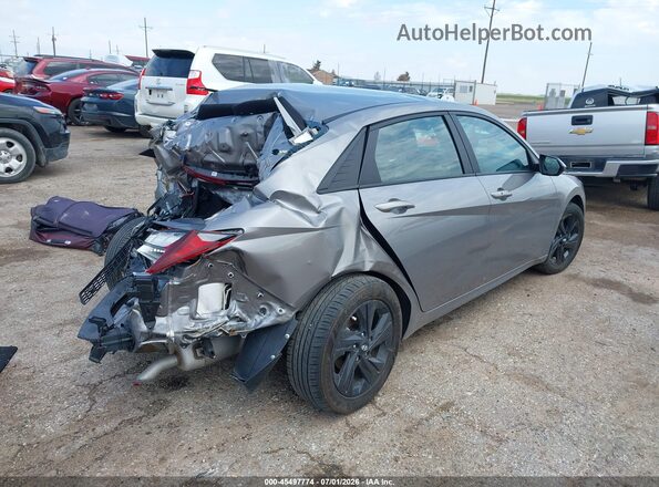 KMHLM4AG3PU511883 2023 HYUNDAI ELANTRA Gray Trasero derecho