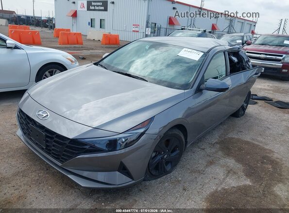 KMHLM4AG3PU511883 2023 HYUNDAI ELANTRA Gray Vista tres cuartos delantera izquierda