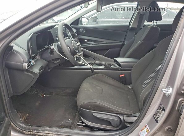KMHLM4AG3PU548481 2023 HYUNDAI ELANTRA Gray Вид салону спереду