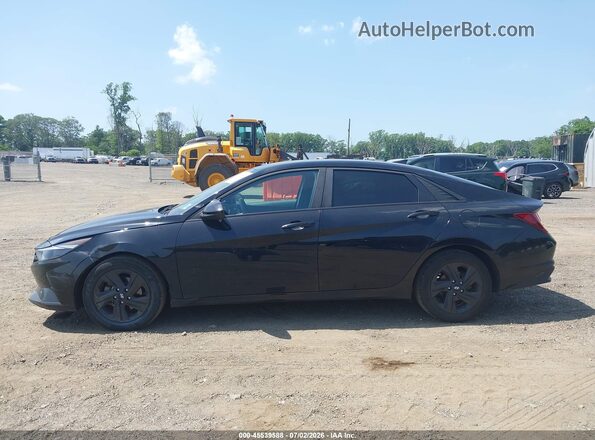 KMHLM4AG3PU550795 2023 HYUNDAI ELANTRA Black Սալոնի 360 աստիճան տեսք