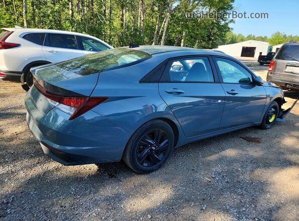 KMHLM4AG4MU186950 2021 HYUNDAI ELANTRA Gray Rear right