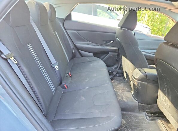 KMHLM4AG4MU186950 2021 HYUNDAI ELANTRA Gray Rear seats view
