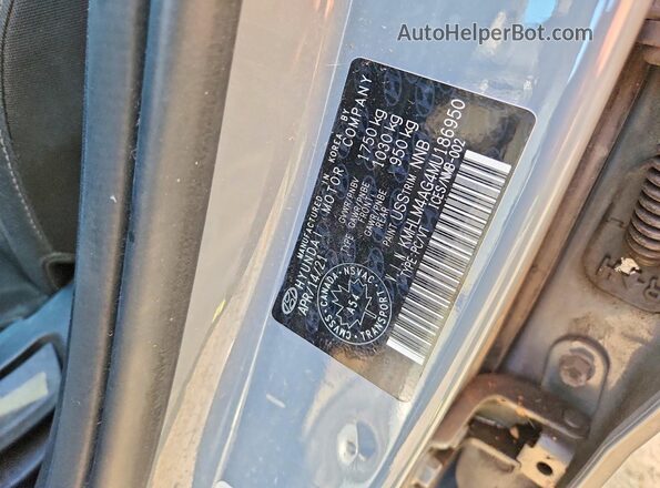 KMHLM4AG4MU186950 2021 HYUNDAI ELANTRA Gray Engine compartment view