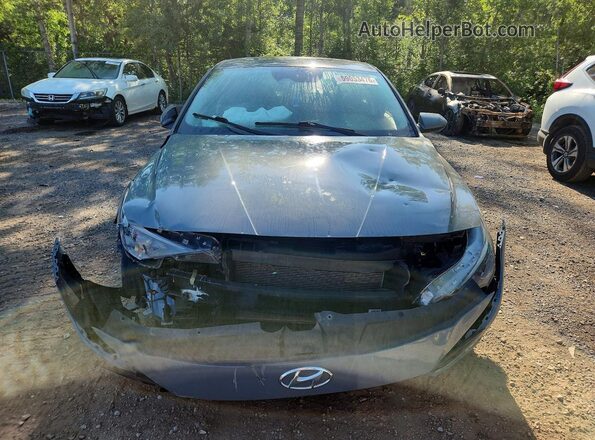 KMHLM4AG4MU186950 2021 HYUNDAI ELANTRA Gray Front view